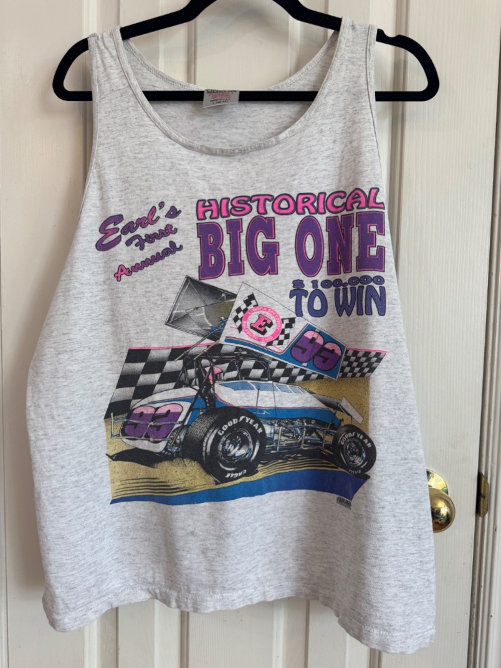 Vintage Racing Tank - Picture 2 of 6